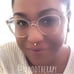 14K SOLID Yellow Gold Heart Septum Ring Daith Cartilage Hoop Earring 20G 18G 16G