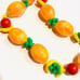 Vintage Art Deco Lucite Fruit Necklace