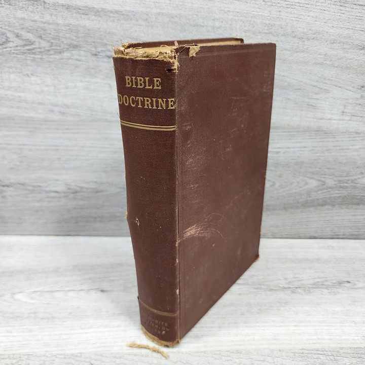 1914 Bible Doctrine Daniel Kauffman Mennonite Vintage Book See Pictures Poor Con