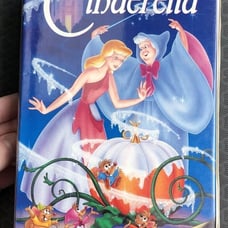 disney classic Cinderella vhs black diamond