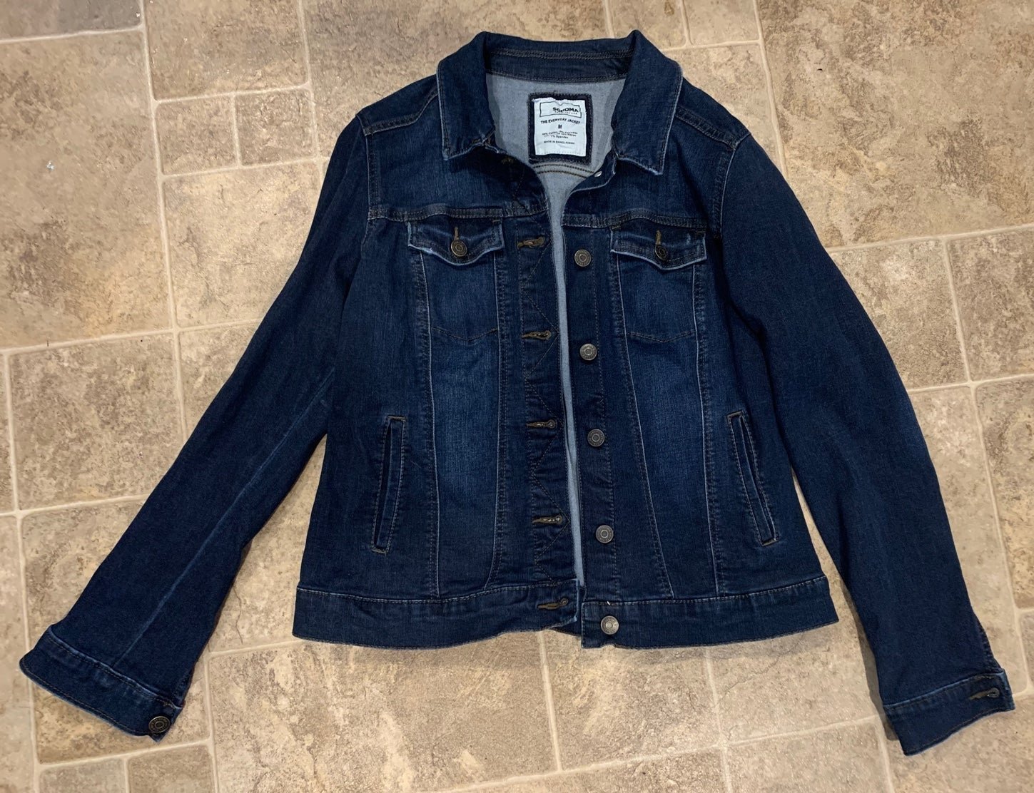 Sonoma Women's Jean Jacket Size Medium