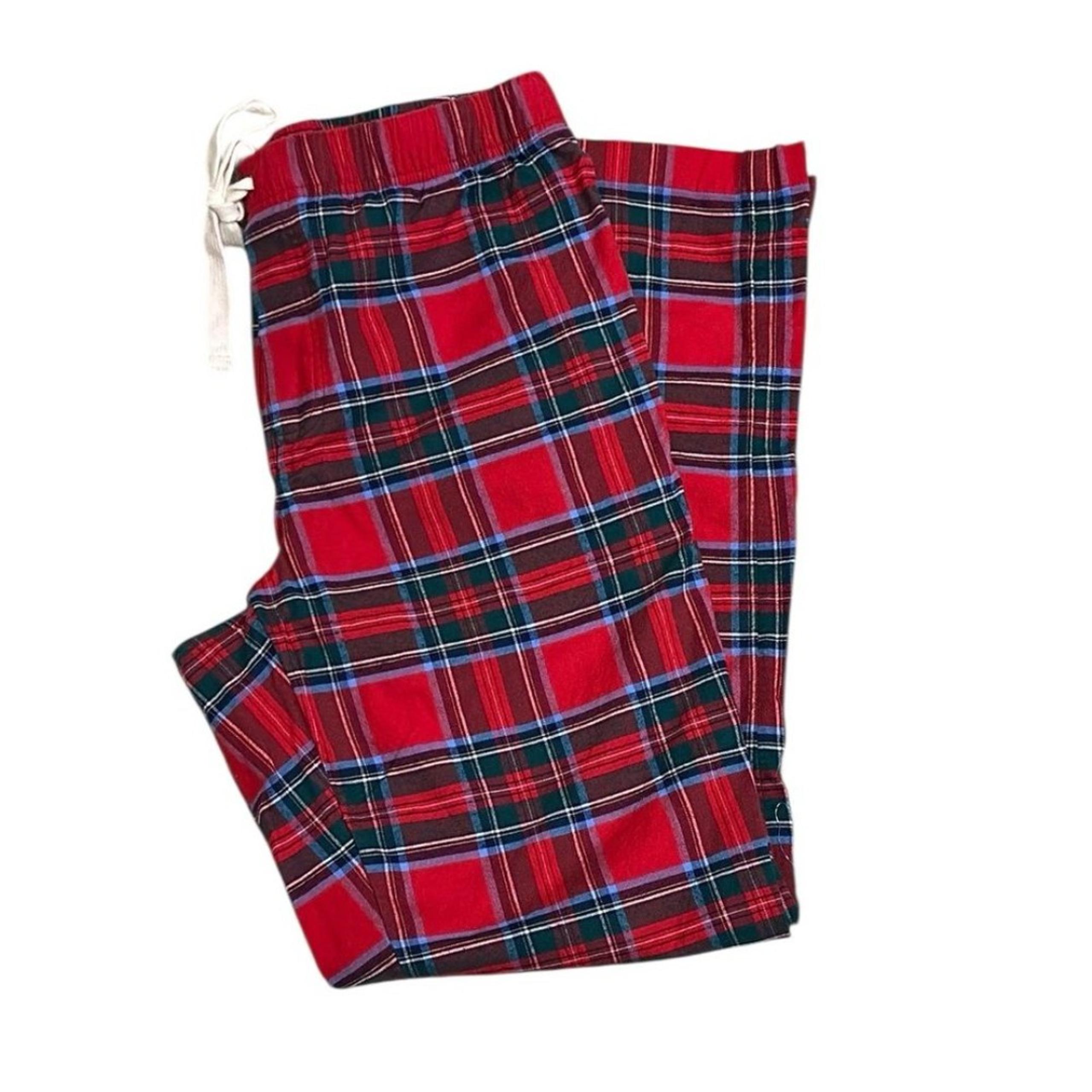 Vineyard Vines Men’s Flannel Lounge Pants XS Red Plaid
