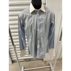 Turnbull Asser Exclusive Mens Dress Shirt 15 1/2 39C French Cuff