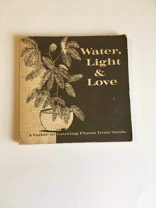 Water Light and Love 1976 First Printing Paperback Book