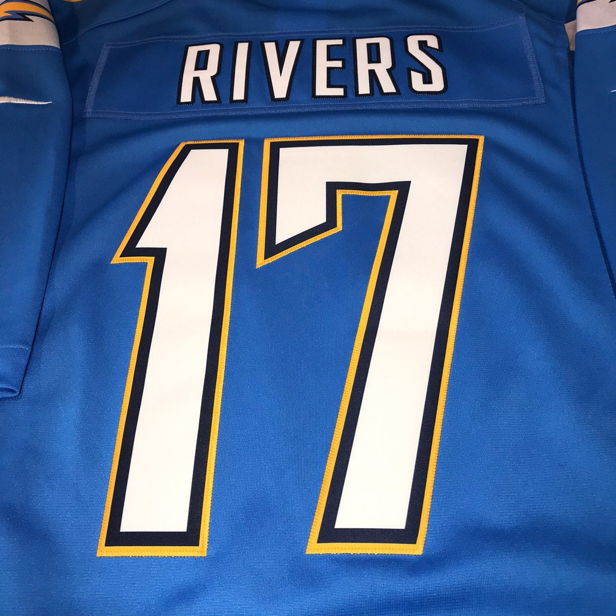 Phillip Rivers Chargers Jersey Powder Bl