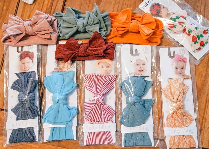 Baby Bling Fab-bow-lous Bow Lot of 10
