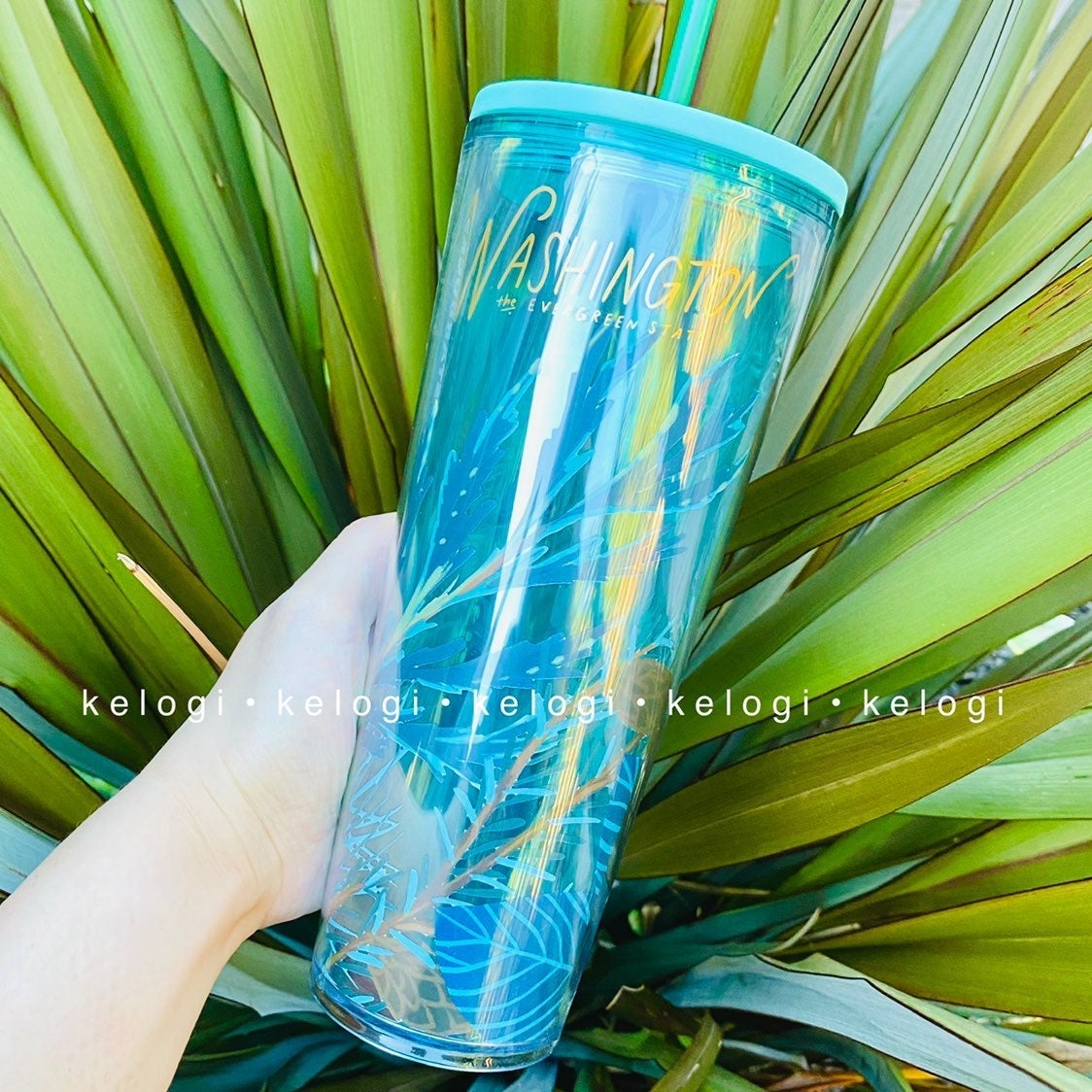 NEW Starbucks Been There Series Washington Evergreen Tumbler