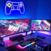 NEW Game Controller LED Light Neon Sign (Room Decor Teen Boy Wall Gamer Gifts