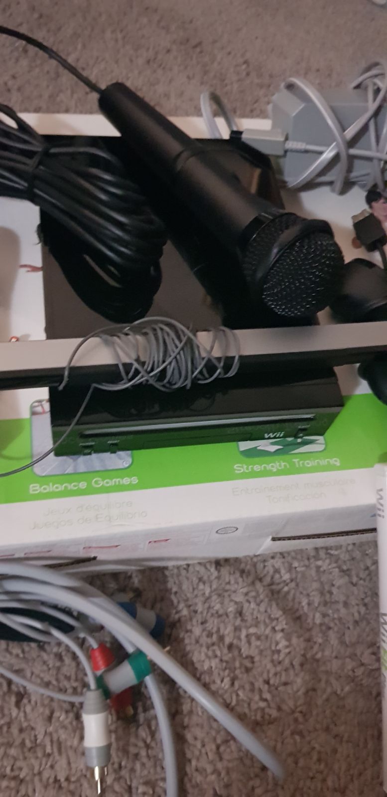 Nintendo wii console
