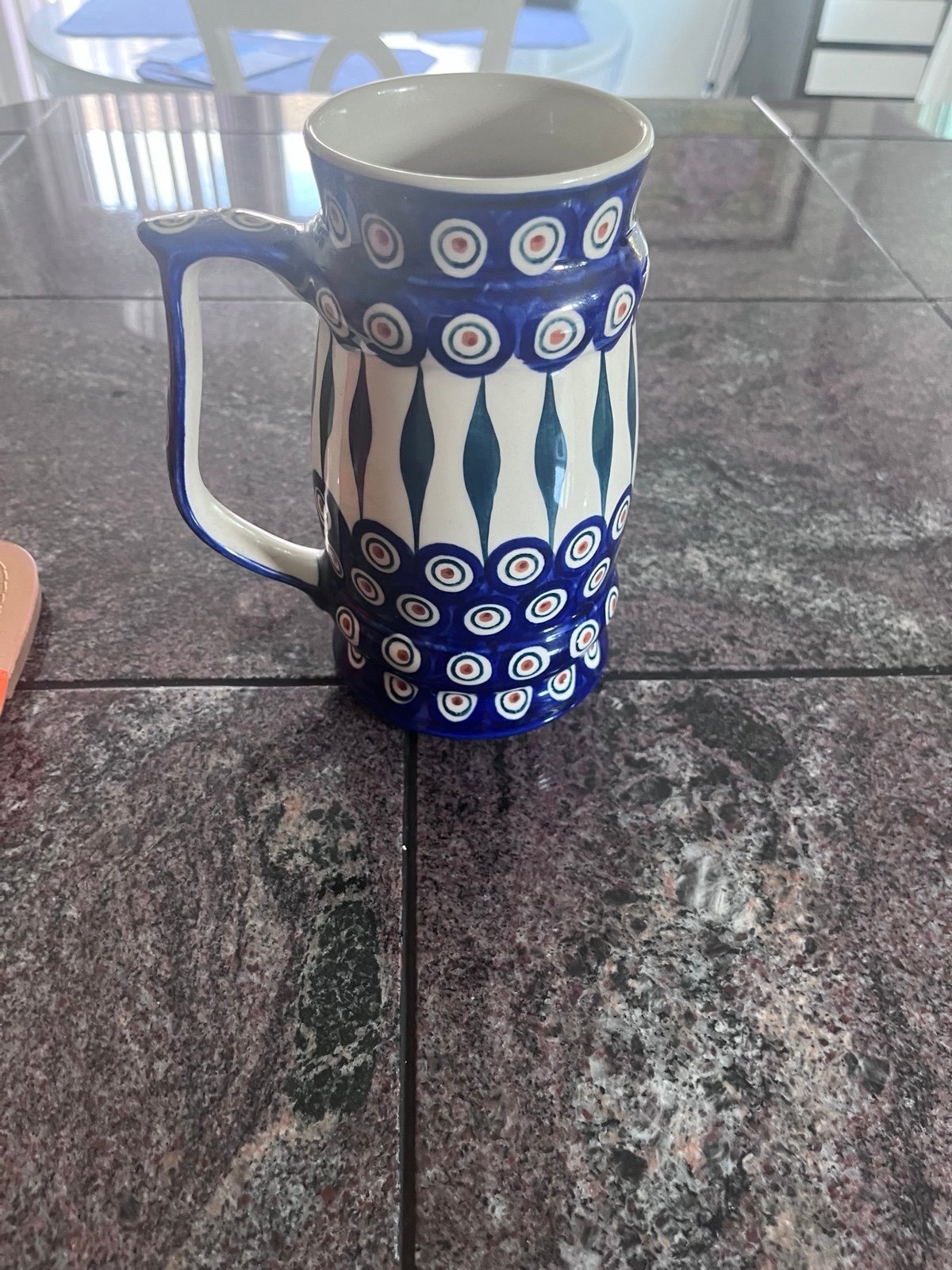 Polish Pottery Mug Cup