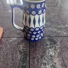 Polish Pottery Mug Cup
