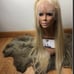 22 613 BLONDE STRAIGHT LACEFRONT WIG