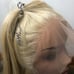 22 613 BLONDE STRAIGHT LACEFRONT WIG