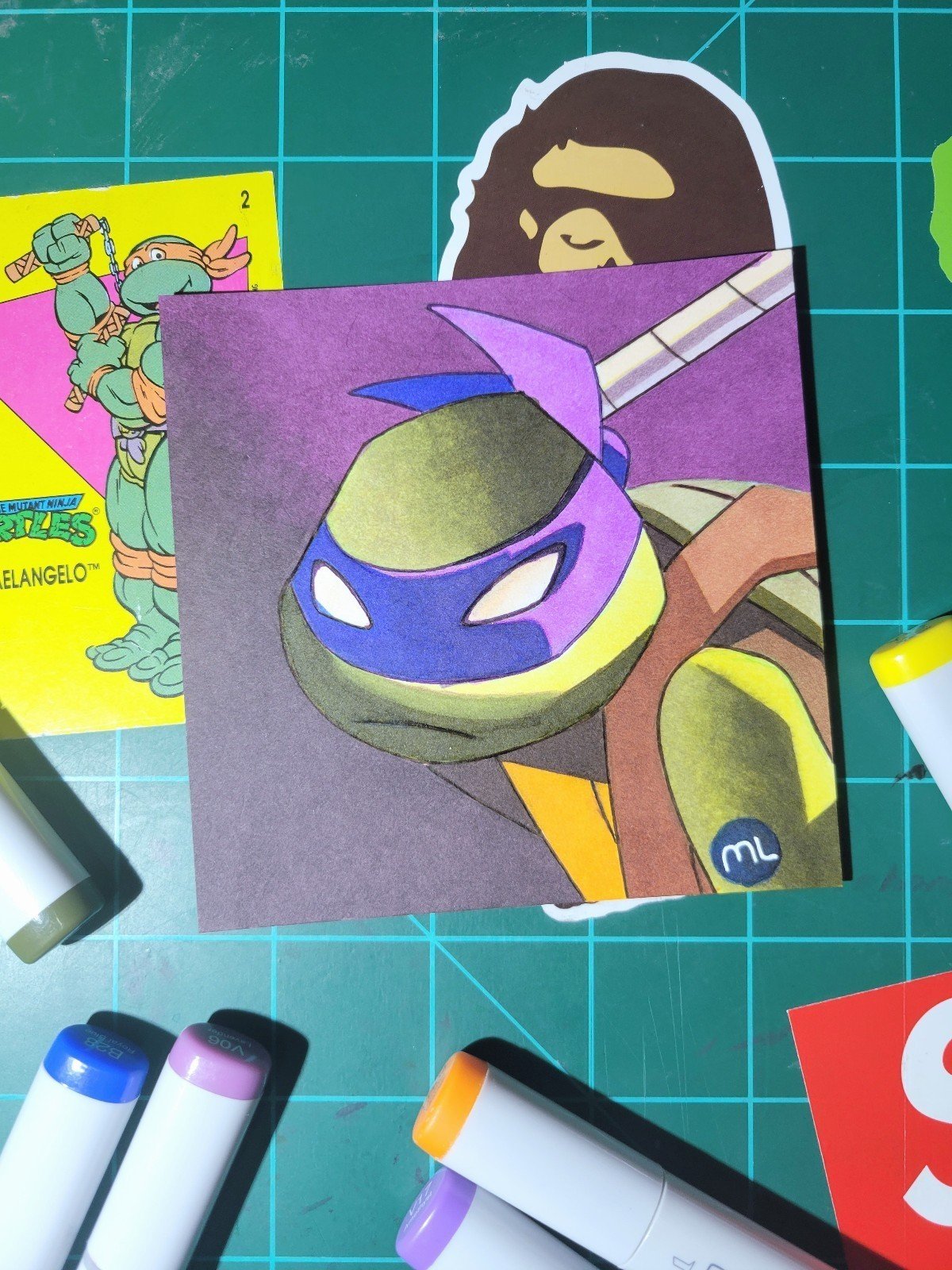 Donatello Drawing.