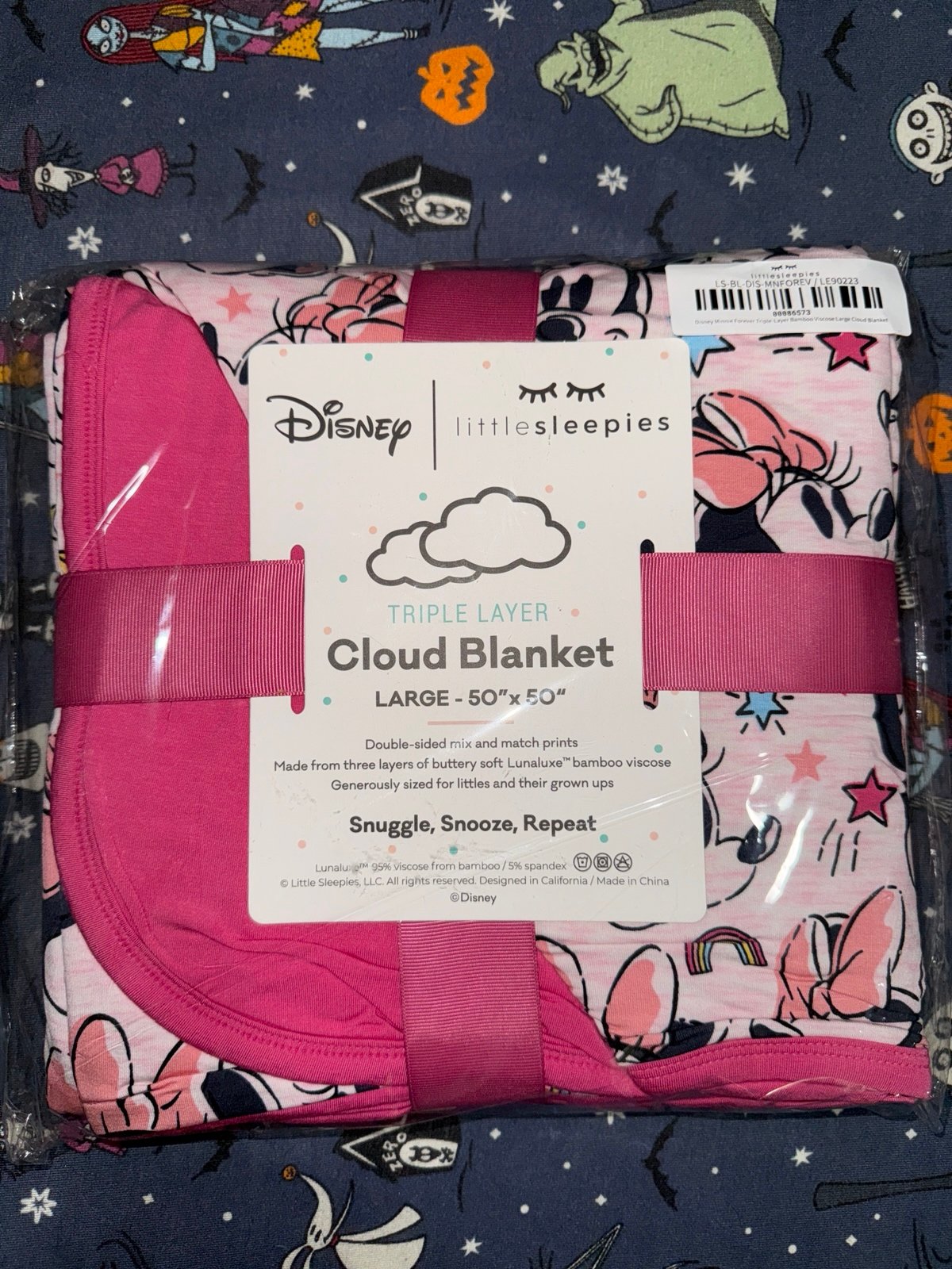 Little Sleepies Minnie Forever Cloud Blanket
