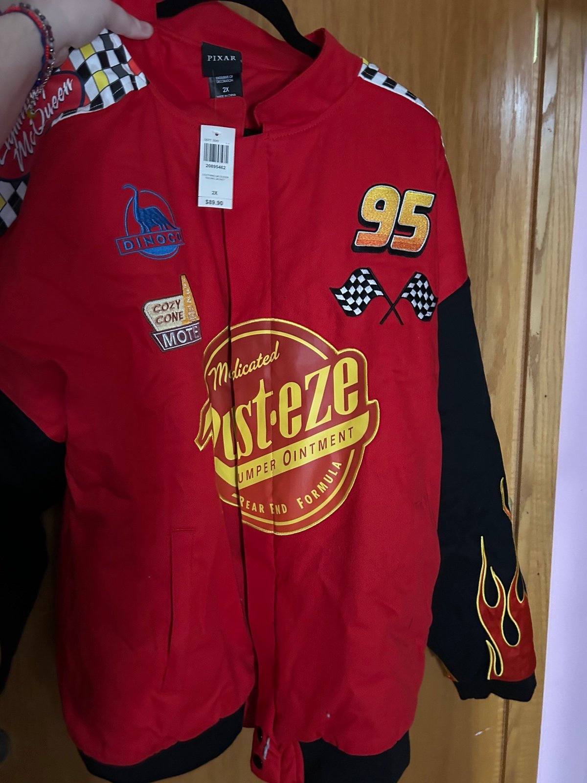 XXL Lightning McQueen Racing Jacket NWT