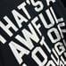 AWFUL LOT OF COUGH SYRUP “Black” Tee