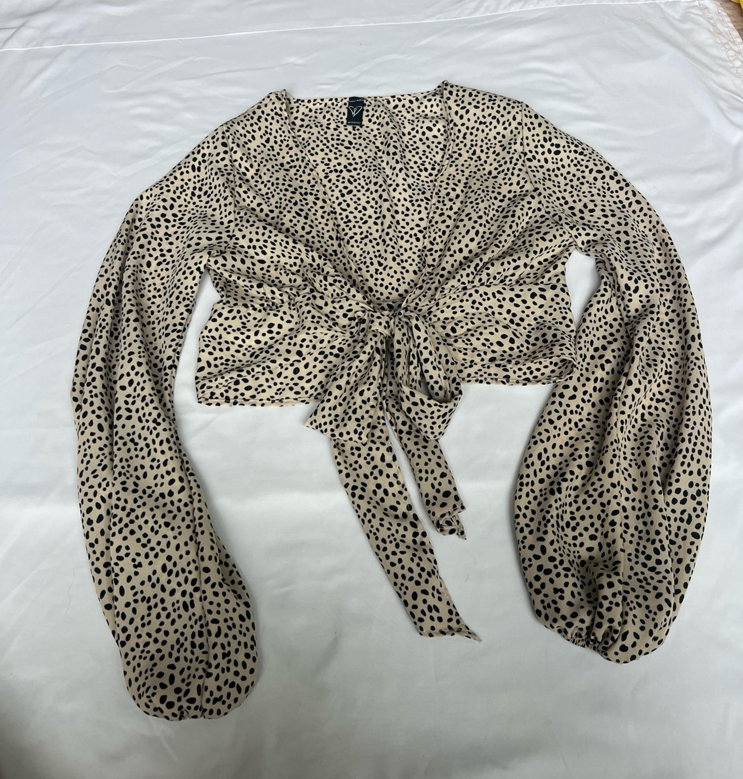 Windsor Leopard Tie Front Too