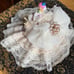 Pin cushion pillow skirt for your doll new, handmade,