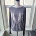 Wildfox Grey Feather Jumper | S