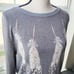 Wildfox Grey Feather Jumper | S