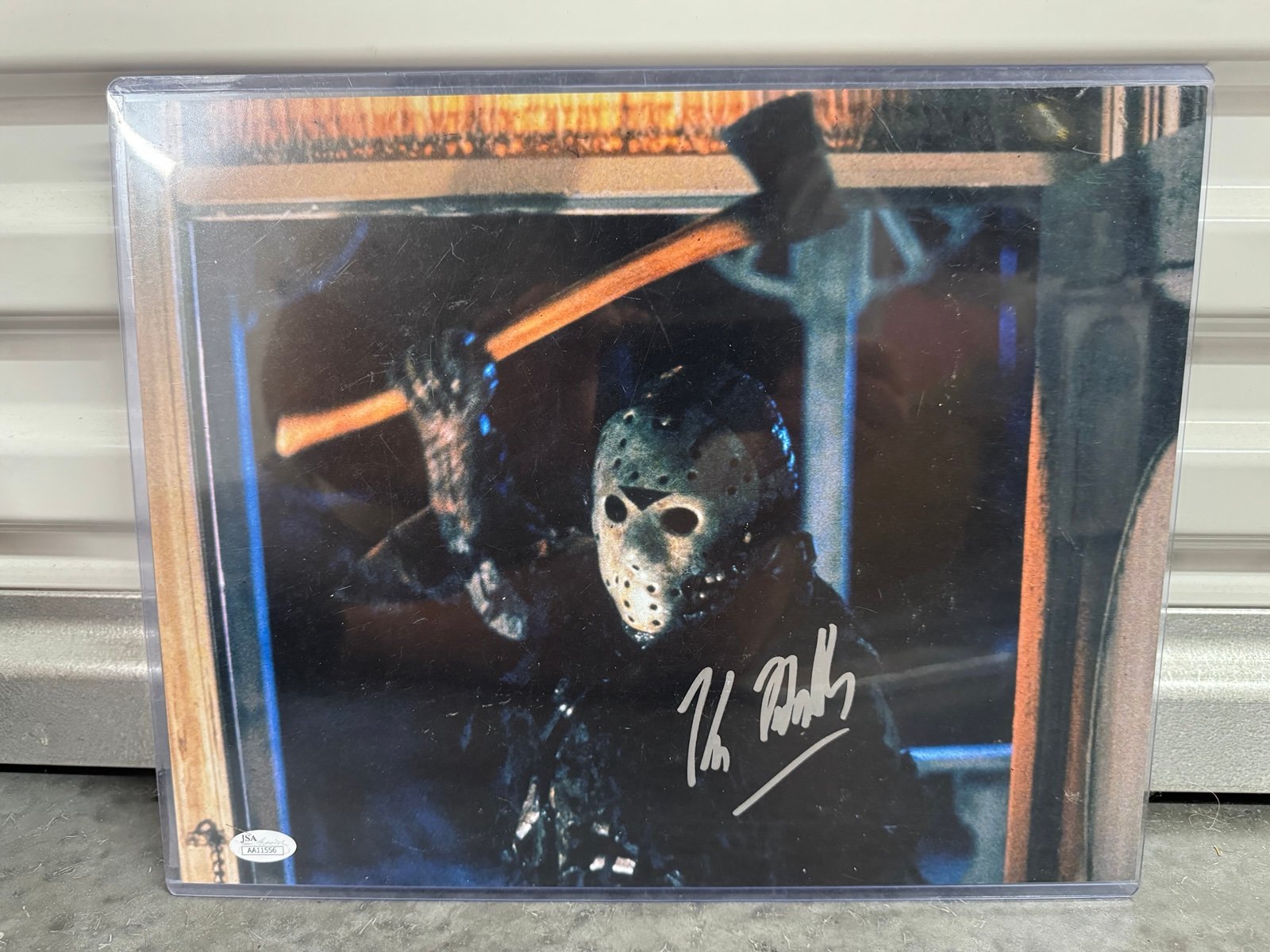 Jason Kane Hodder 11x14 Signed photo