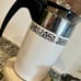 Rare Vintage Corning Ware Platinum Filigree 10 & 6 Cup Electromatic Percolators