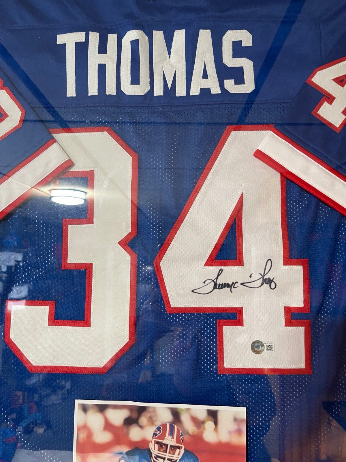 Autographed jersey