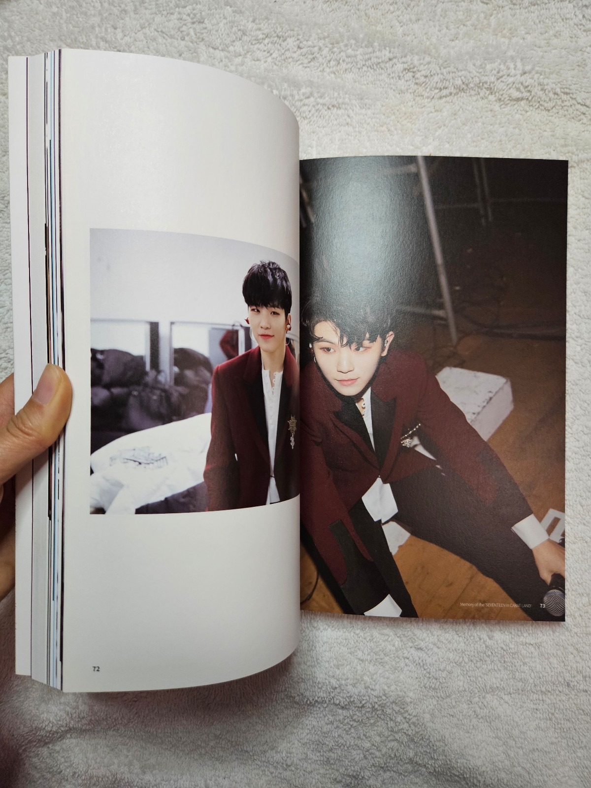 SEVENTEEN Carat Land Official Goods - Memory Book 2017 2018
