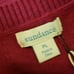 Women's Sundance One Love Sweater Wool Blend Size Large Petite Magenta