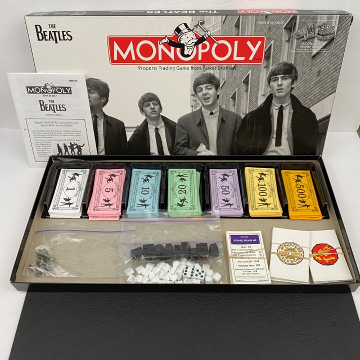 Monopoly The Beatles Collectors Edition Board Game