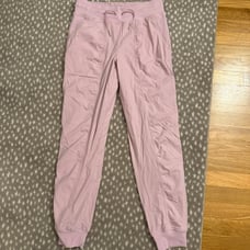 Lululemon pink dance studio joggers