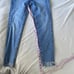 MOUSSY blossom skinny jeans in light blue Size 23 In excellent condition. Supe