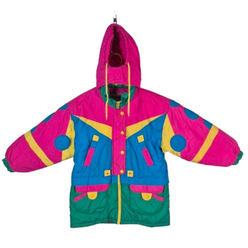 CLASSIC GEAR QUILTEX Vintage Puffy Snow Jacket Youth Size 6X