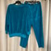 Vintage velour track suit
