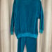 Vintage velour track suit