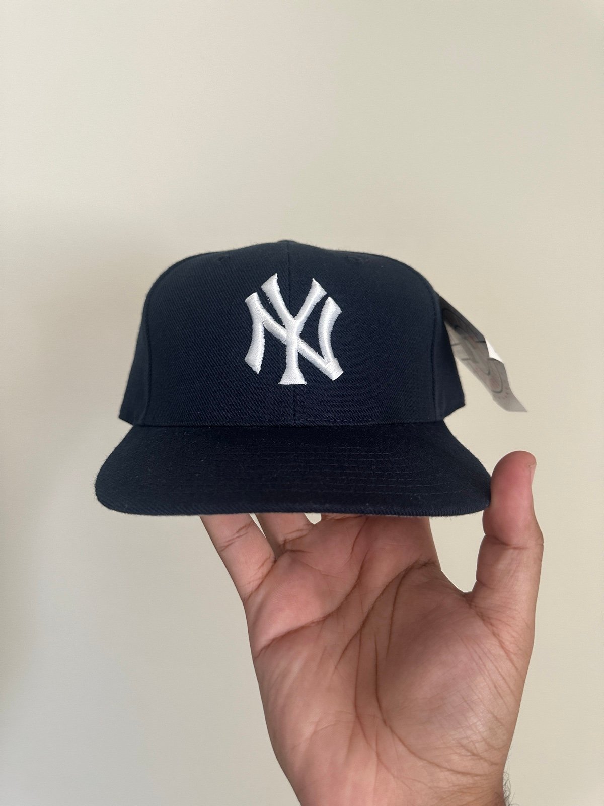 Vintage Drew Pearson Wool Blend NY Yankees Fitted Hat Size 7 NWT