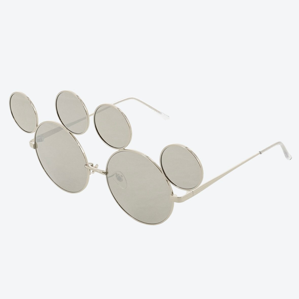 Tokyo Disney Resort Mickey Mirror Sunglasses Silver