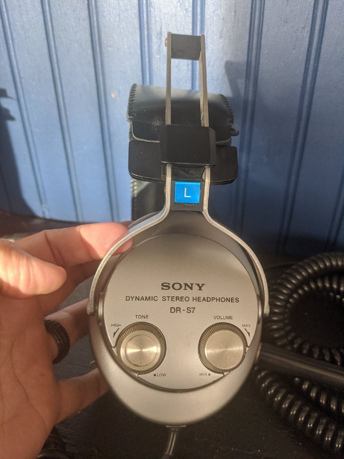箱付き レトロ SONY DR-S7 ダイナミックステレオヘッドフォンdr-s7 ☆SONY DR-S7 ダイナミックステレオヘッドホン ソニー DYNAMIC