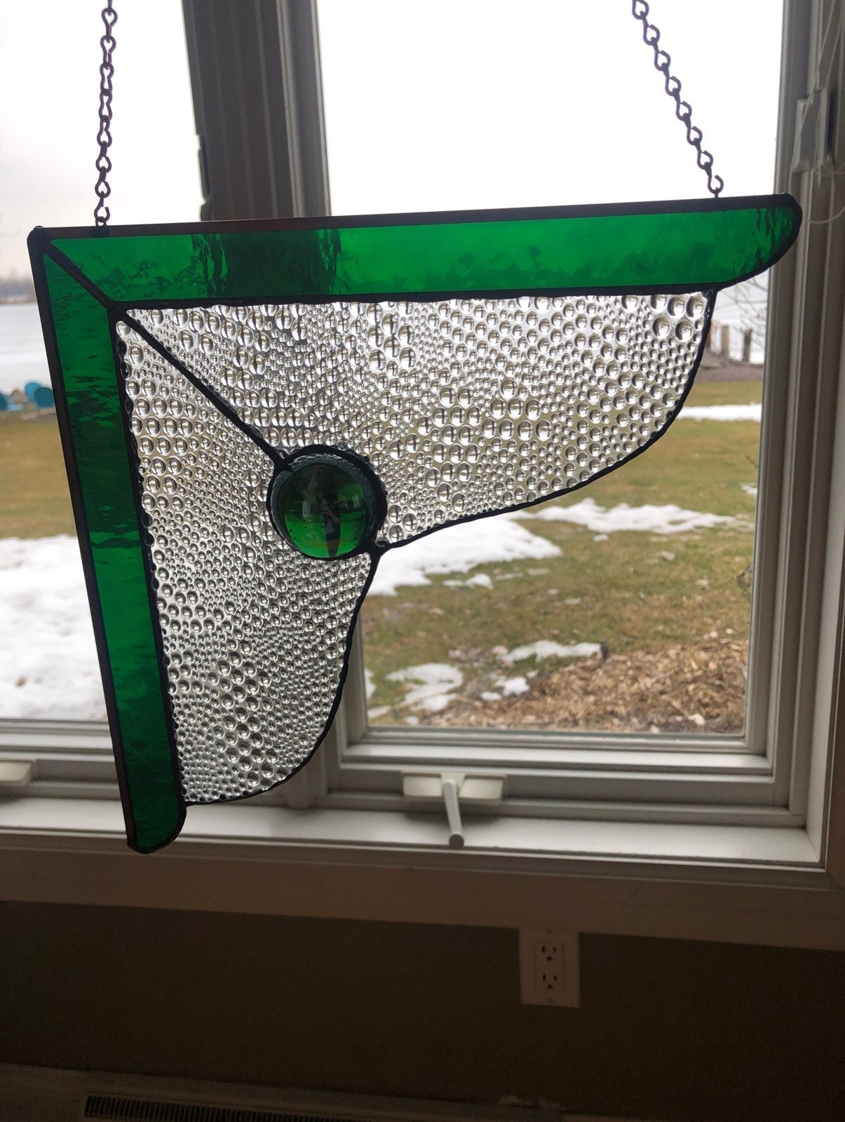 Window glass catchers
