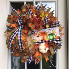 Handmade Fall wreath