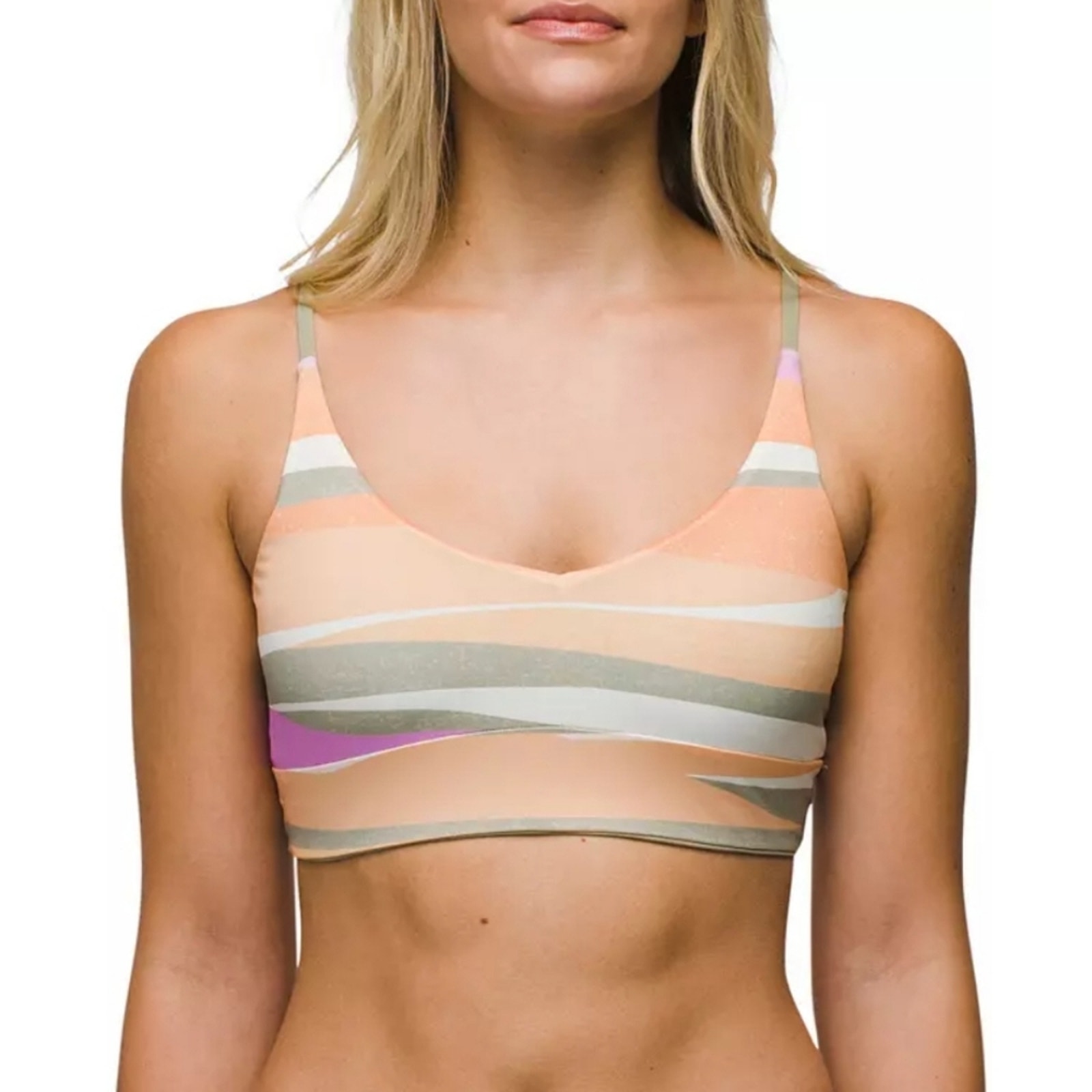 NWT Prana Willow Falls Reversible Padded Cups Swim Top