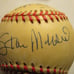Stan Musial Signed Autographed Rawlings ONL Baseball-