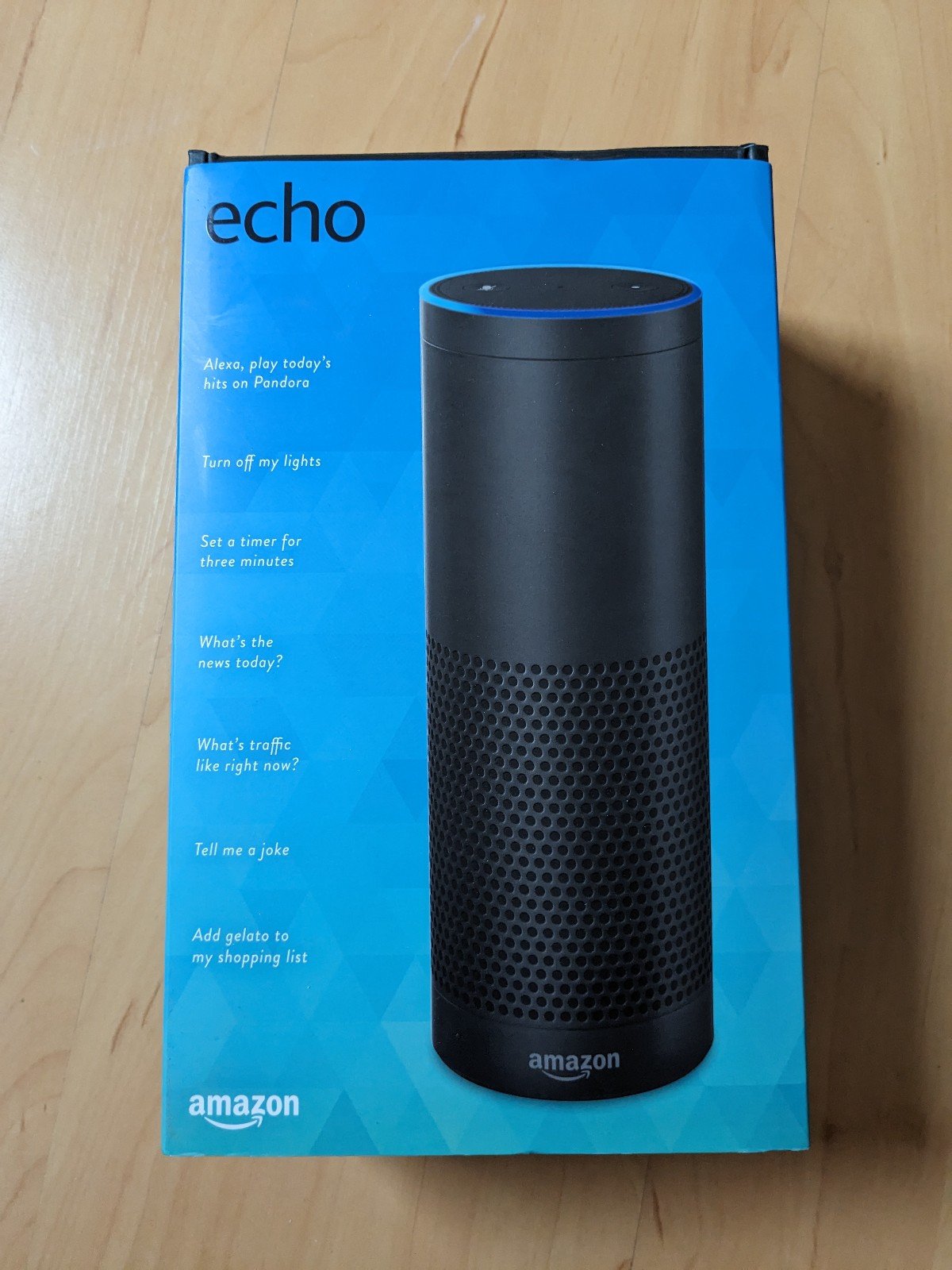 Amazon Echo - Speaker - Smart speaker - With Alexa Smart Voice Assistant