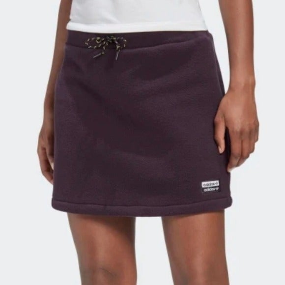 NWT Adidas Purple Fleece Skirt Size XL