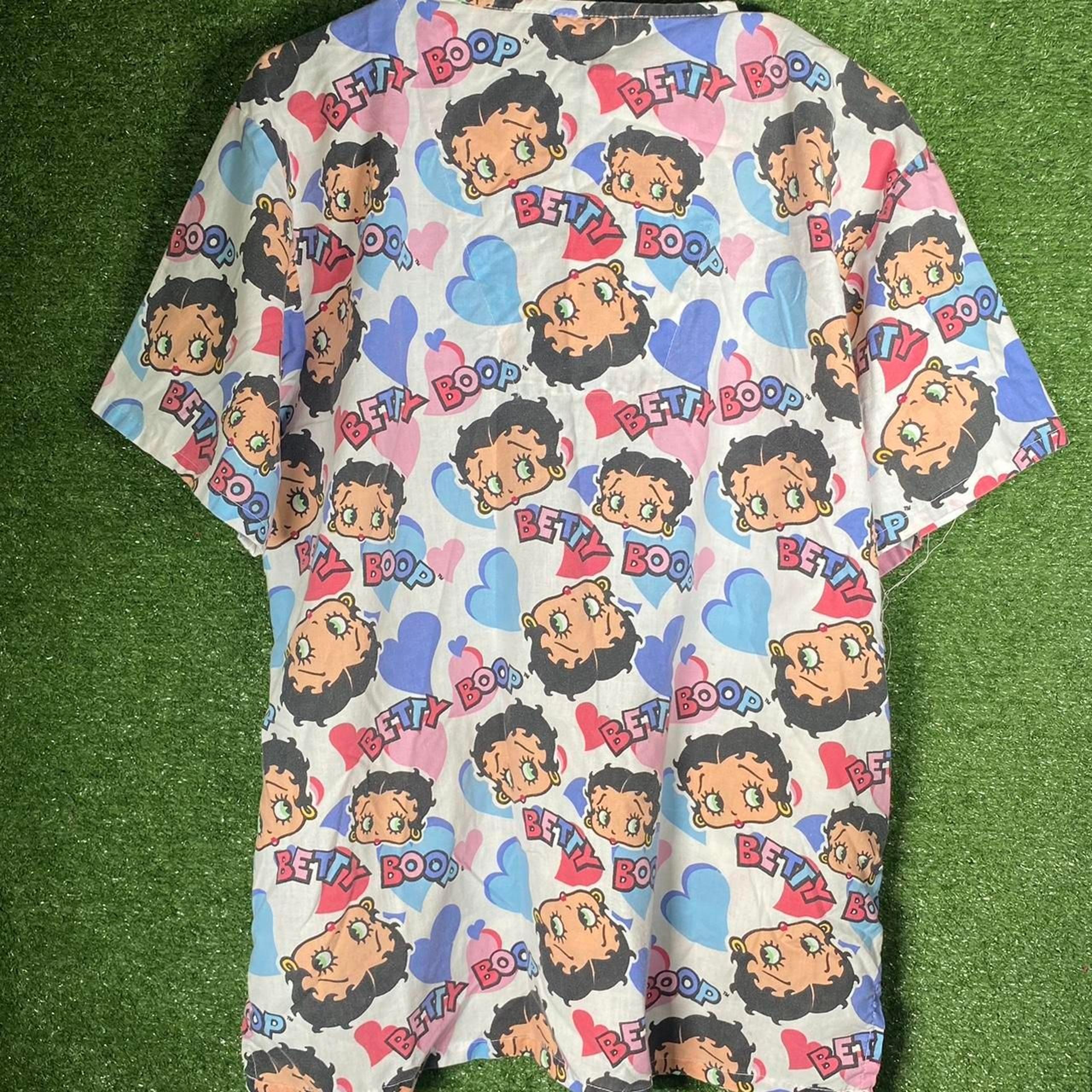 Betty Boop Scrub Top