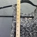 Moth Anthropologie Sweater Tank Womens Sm Debussy Marled Chunky Knit Black White