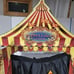 MURDOCK & ROSS HAND PUPPET CIRCUS w/ 5 Animal Puppets Circus Tent & Stage in Box