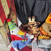 MURDOCK & ROSS HAND PUPPET CIRCUS w/ 5 Animal Puppets Circus Tent & Stage in Box