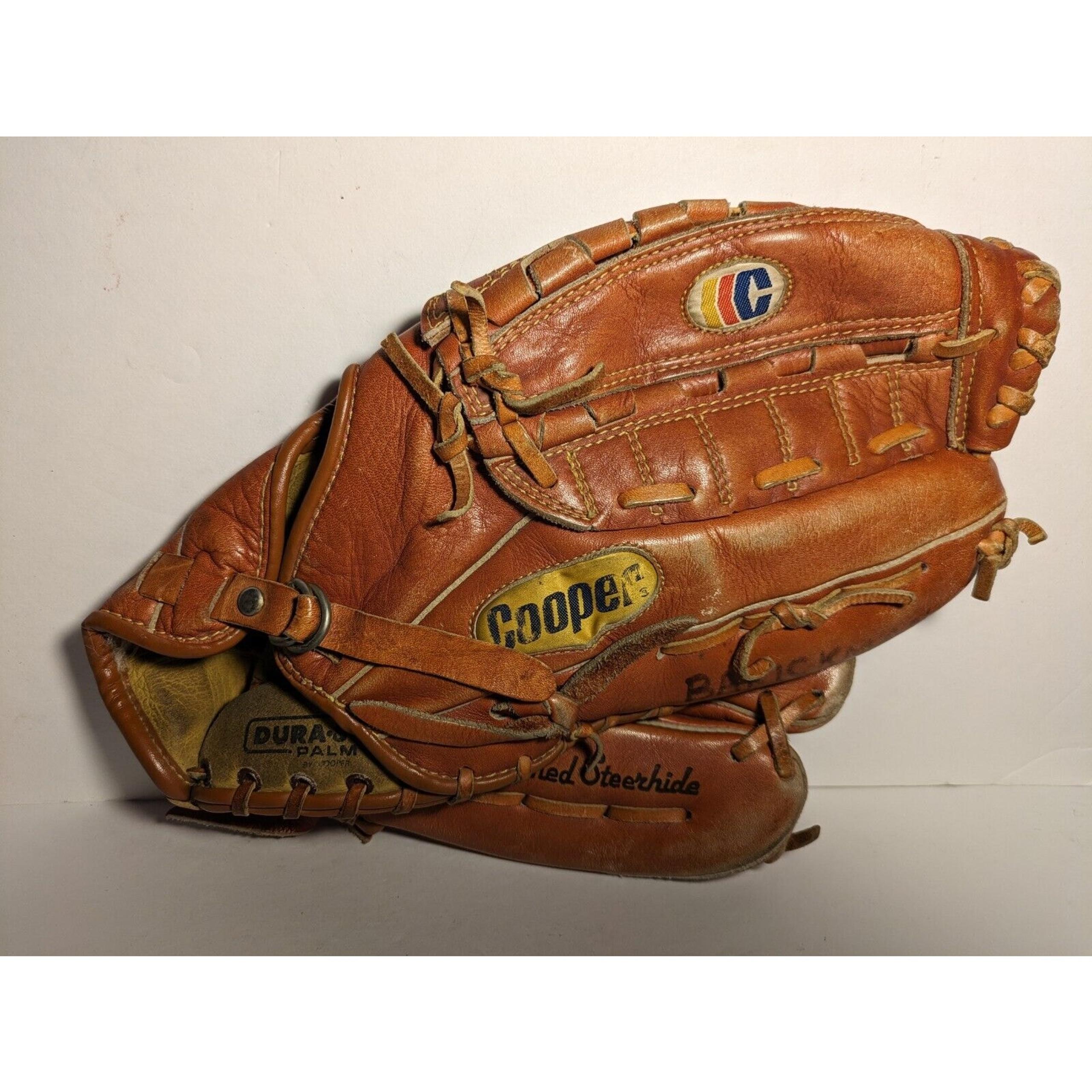 Cooper Baseball Glove Diamond 25 Model 245 RHT leather lined with baseball